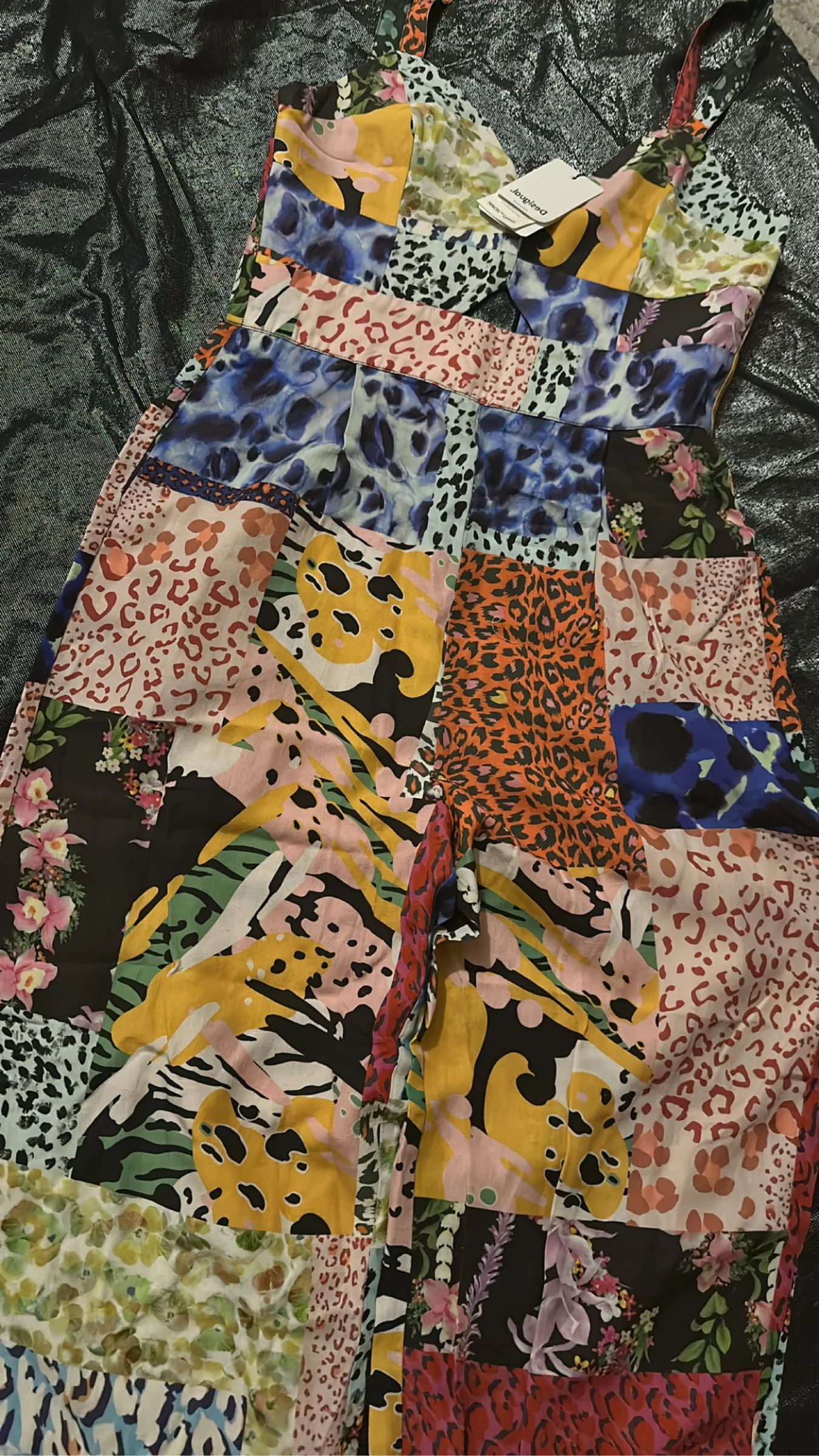 Combinaison Desigual Mimi Patchwork Multicolore-nueva con etiqueta talla L – photo 5